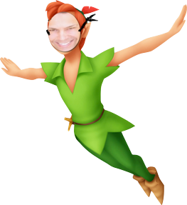 Peter Wink as Peter Pan